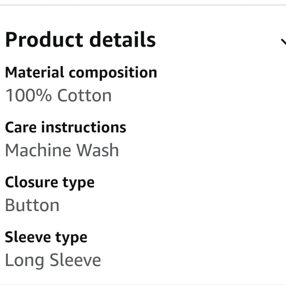 Tommy Hilfiger. Boy's Long Sleeve Denim Button Down Shirt. Blue. Size 7. - Picture 4 of 6